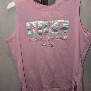 Nike Pink Sportswear Tank Top